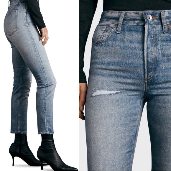RARE! ✨NEW✨ BNWT! Rag & Bone Liquid Miramar Wren “jeans” in 23/XXS! - Picture 13 of 13